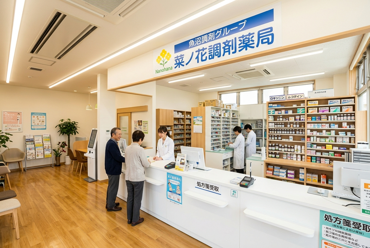 うおぬま調剤グループ　なのはな調剤薬局イメージ2